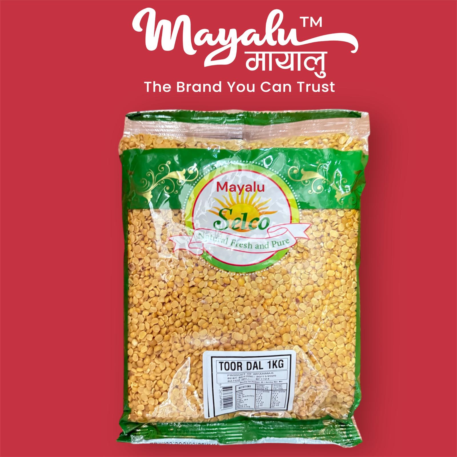 Toor Daal 1Kg Pack (Rahar Daal)